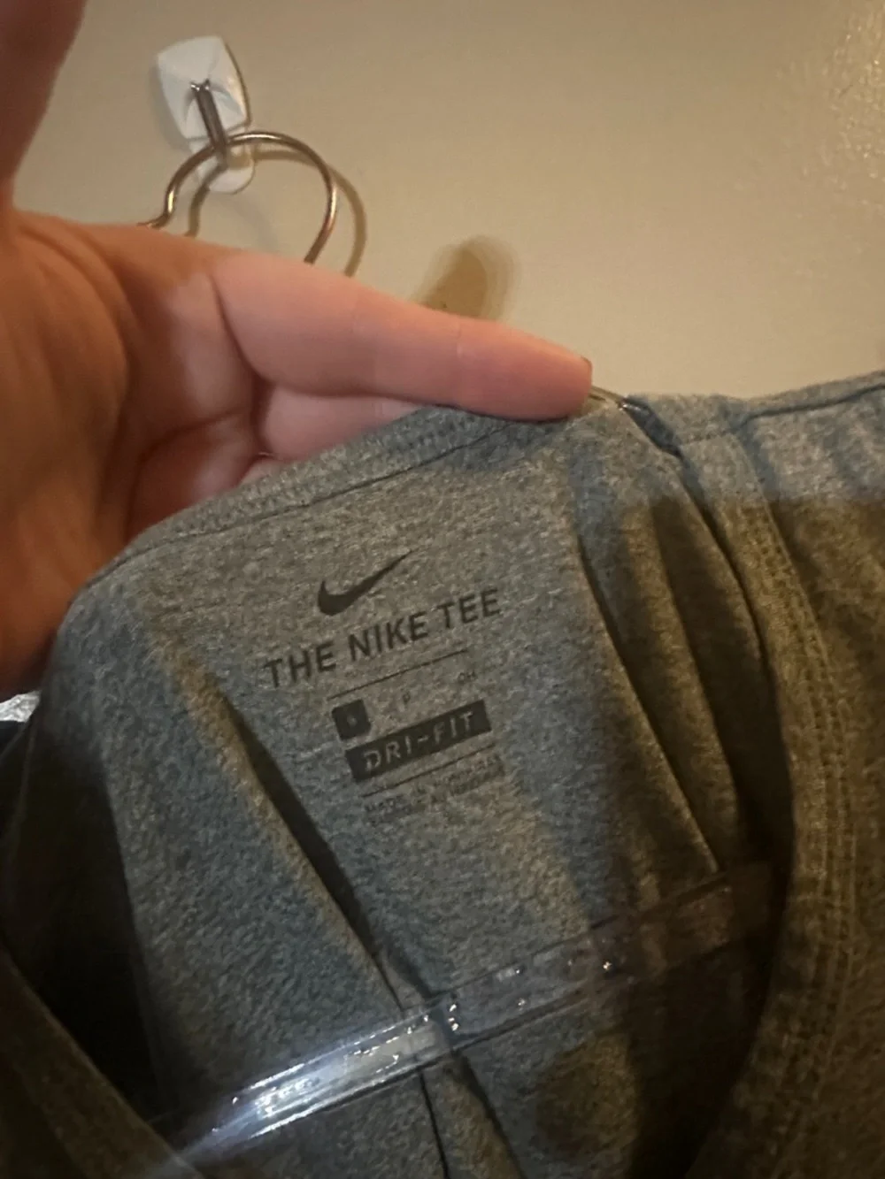 Nike‎ Small Gray Dri Fit “The Nike Shirt” Tank Top